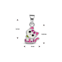 vDam Hanger Poes Zilver Gerhodineerd 1335403