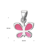 vDam Hanger Vlinder Zilver Gerhodineerd 1325886