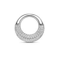 vDam Hanger Zirkonia 18,5 Mm Zilver Gerhodineerd 1341318