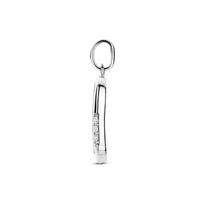 vDam Hanger Zirkonia 20 Mm Zilver Gerhodineerd 1341823