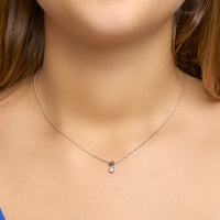 vDam Hanger Zirkonia Zilver Gerhodineerd 1329480