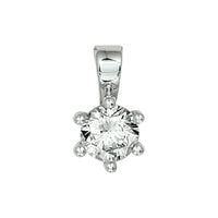 vDam Hanger Zirkonia Zilver Gerhodineerd 1329481