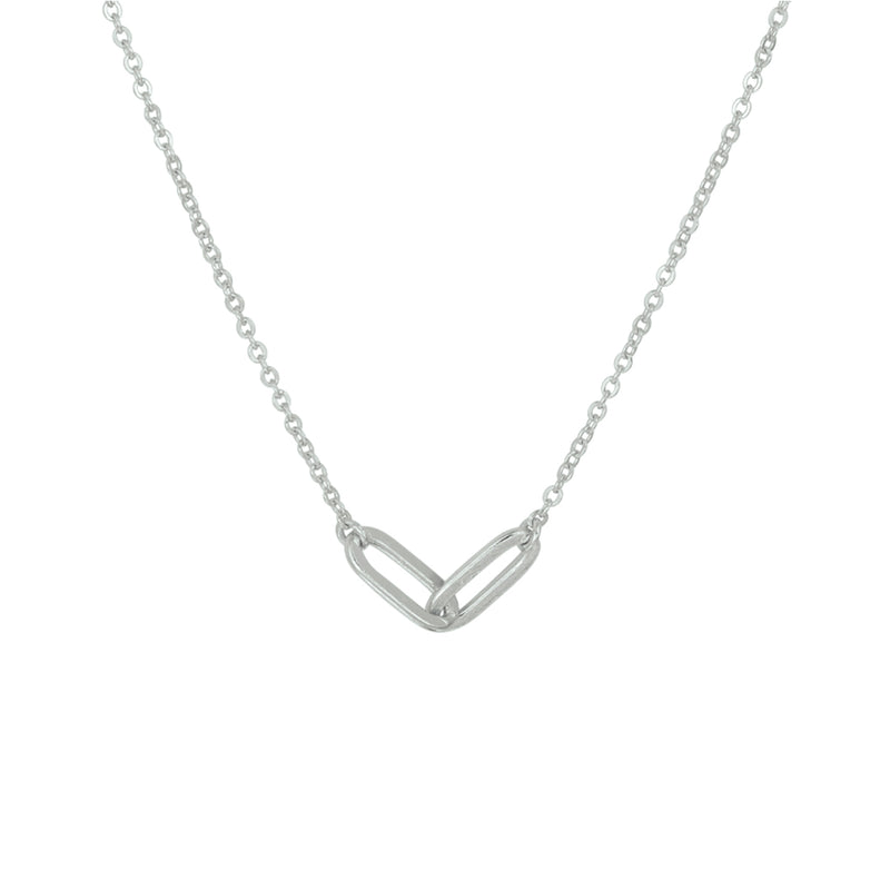 vDam Ketting 1,2 Mm 41 + 4 Cm Zilver Gerhodineerd 1332305