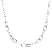 vDam Ketting 11 Mm 45 Cm Zilver Gerhodineerd 1341746