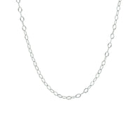 vDam Ketting 2,3 Mm 40 + 4 Cm Zilver Gerhodineerd 1329743