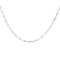 vDam Ketting 2,5 Mm 40 + 4 Cm Zilver Gerhodineerd 1330910