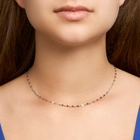 vDam Ketting 2,5 Mm 40cm + 4 Cm Zilver Gerhodineerd 1330910  40cm