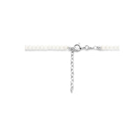 vDam Ketting 3,0 Mm 40cm + 4 Cm Zilver Gerhodineerd 1335686  40cm