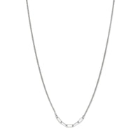 vDam Ketting 3,6 Mm 40 + 5 Cm Zilver Gerhodineerd 1338556