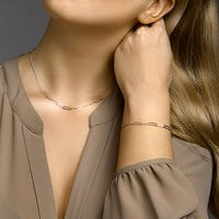 vDam Ketting 3,7 Mm 42cm + 3 Cm Zilver Gerhodineerd 1332298  42cm