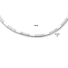 vDam Ketting 4,3 Mm 43cm Cm Poli/mat Zilver Gerhodineerd 1333838  43cm