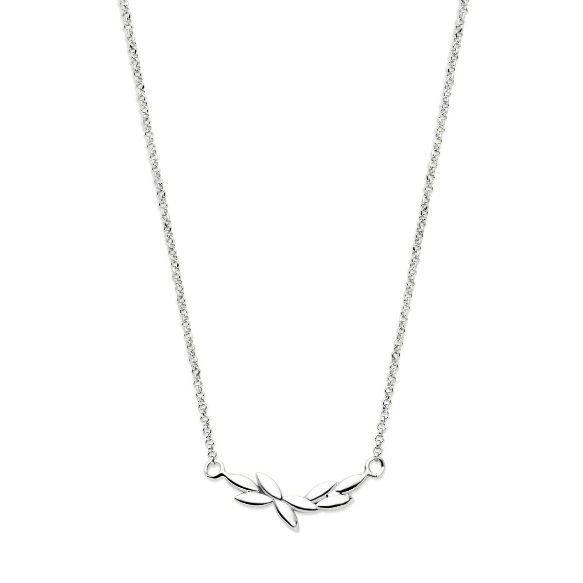vDam Ketting 40 + 5 Cm Zilver Gerhodineerd 1339112