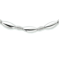 vDam Ketting 5,2 Mm 43 Cm Poli/mat Zilver Gerhodineerd 1333840