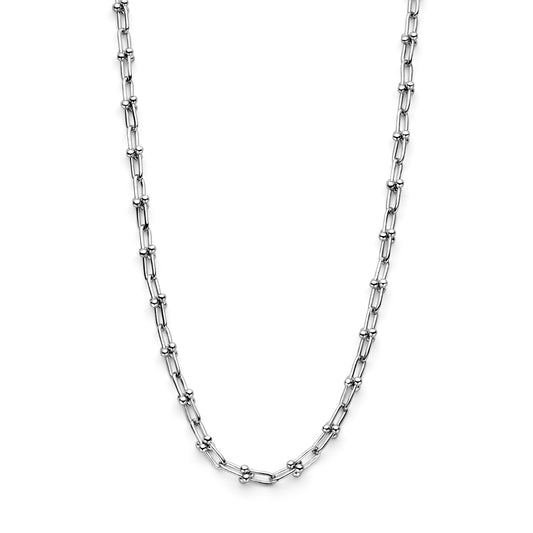 vDam Ketting 6,5 Mm 43 Cm Zilver Gerhodineerd 1338619