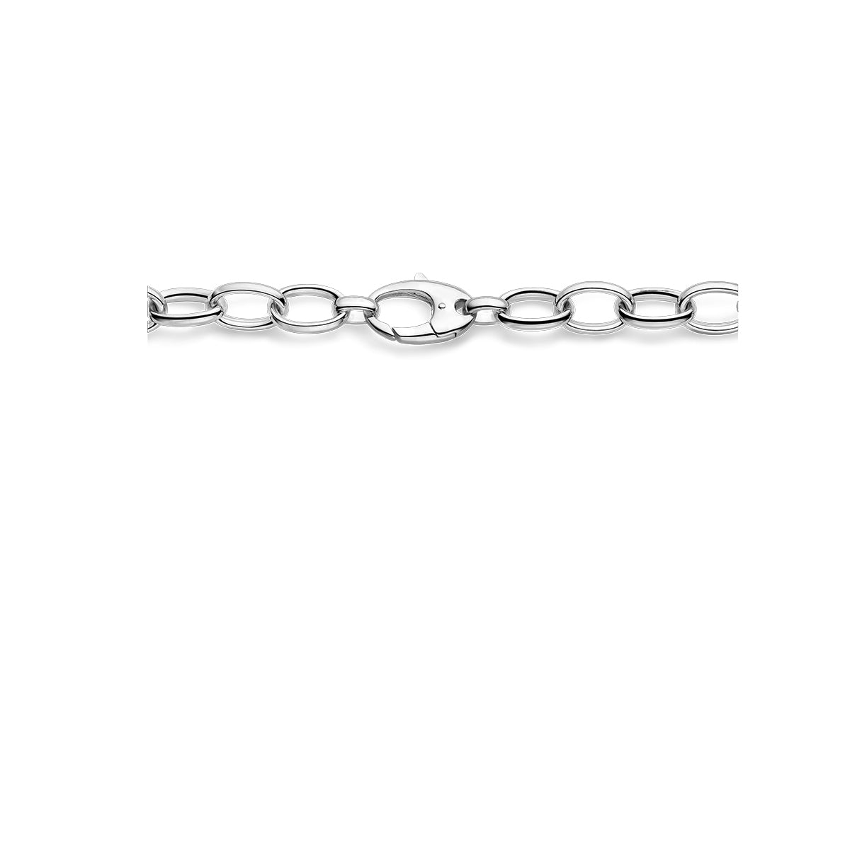 vDam Ketting Anker 11,5 Mm 50cm Cm Zilver Gerhodineerd 1338250cm  50cm