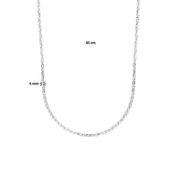 vDam Ketting Anker 4,0 Mm 45cm Cm Zilver Gerhodineerd 1335660  45cm