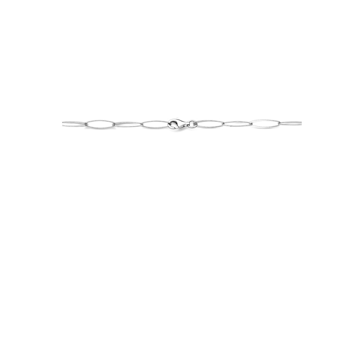 vDam Ketting Anker 6 Mm 45cm Cm Zilver Gerhodineerd 1341779  45cm