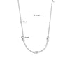 vDam Ketting Anker 7 Mm 40cm + 4 Cm Zilver Gerhodineerd 1335675  40cm