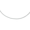 vDam Ketting Anker Gediamanteerd 1,1 Mm Zilver Gerhodineerd 1333563