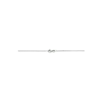 vDam Ketting Anker Gediamanteerd 1,1 Mm Zilver Gerhodineerd 1333563  45cm