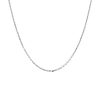 vDam Ketting Anker Gediamanteerd 1,3 Mm Zilver Gerhodineerd 1326289  60cm