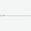 vDam Ketting Anker Gediamanteerd 1,6 Mm Zilver Gerhodineerd 1330062  50cm