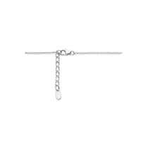 vDam Ketting Diamant 002ct J P1 42cm + 3 Cm Zilver Gerhodineerd 1336857  42cm