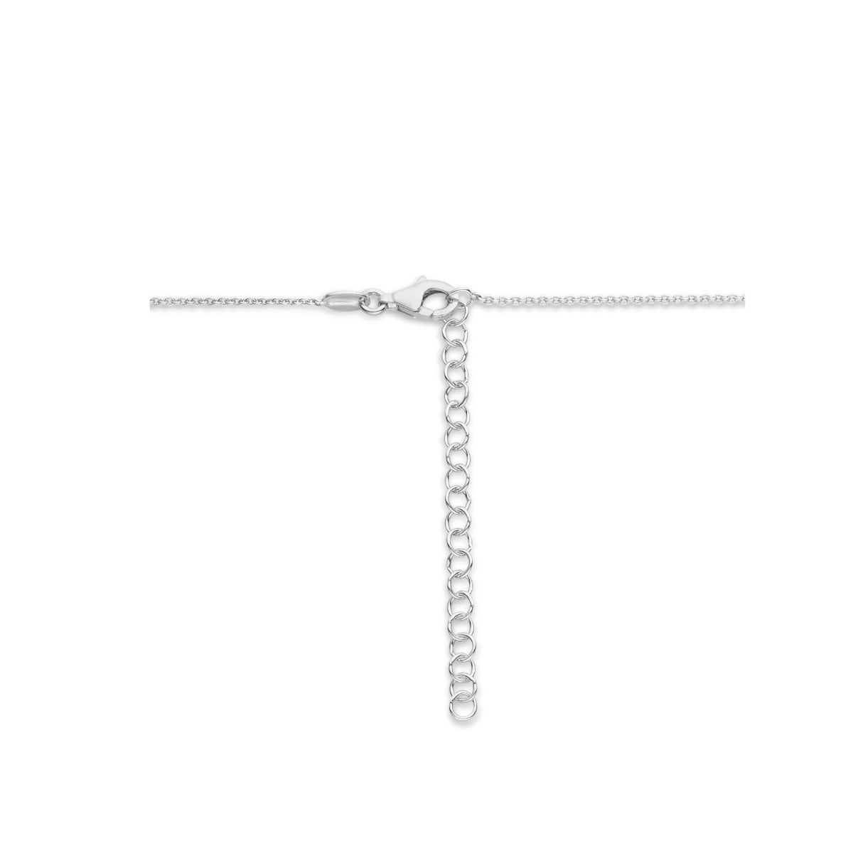 vDam Ketting Filigrain 45cm + 5 Cm Zilver Gerhodineerd 1336403  45cm