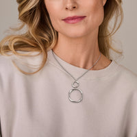 vDam Ketting Gedraaid 41cm + 4 Cm Zilver Gerhodineerd 1341cm734  41cm