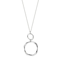 vDam Ketting Gedraaid 41 + 4 Cm Zilver Gerhodineerd 1341734