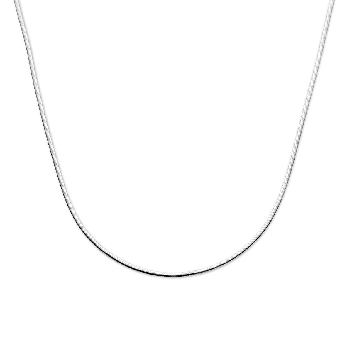 vDam Ketting Gourmette 2,2 Mm 40 + 4 Cm Zilver Gerhodineerd 1341609
