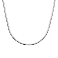 vDam Ketting Gourmette 4,6 Mm 40 + 4 Cm Zilver Gerhodineerd 1341611