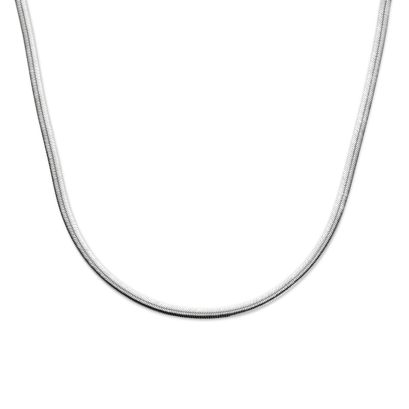 vDam Ketting Gourmette 4,6 Mm 40 + 4 Cm Zilver Gerhodineerd 1341611