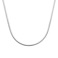 vDam Ketting Gourmette 4 Mm 40 + 4 Cm Zilver Gerhodineerd 1341610