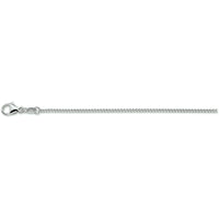 vDam Ketting Gourmette 4-zijdes Geslepen 1,4 Mm Zilver Gerhodineerd 1330481