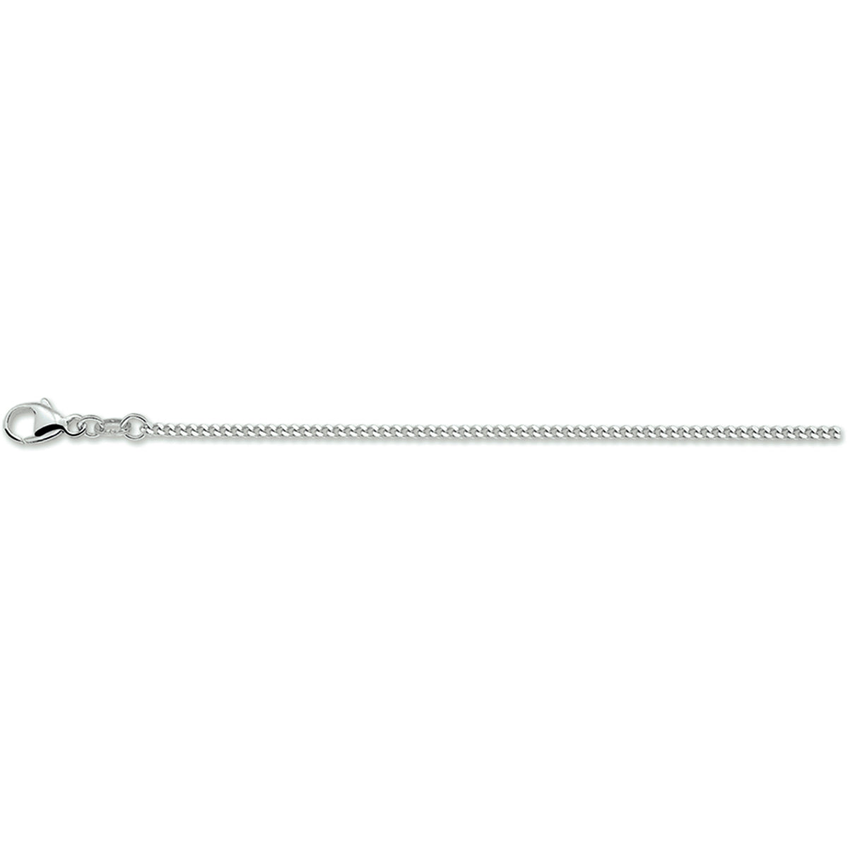 vDam Ketting Gourmette 4-zijdes Geslepen 1,6 Mm Zilver Gerhodineerd 1326717