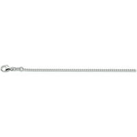 vDam Ketting Gourmette 4-zijdes Geslepen 1,8 Mm Zilver Gerhodineerd 1330055
