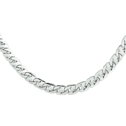 vDam Ketting Gourmette 6,6 Mm Zilver Gerhodineerd 1330182