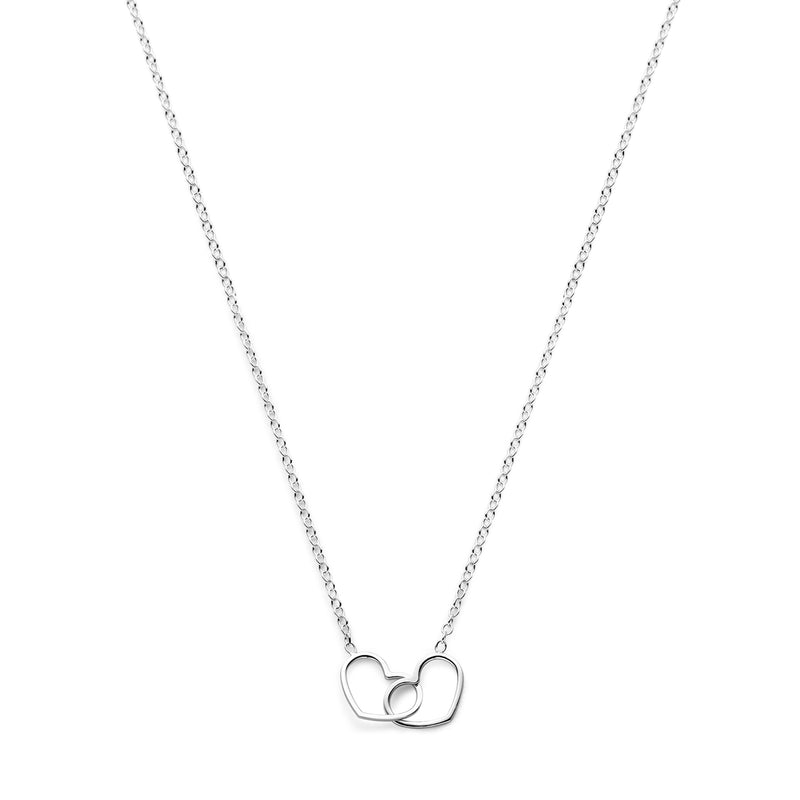 vDam Ketting Hart 1,2 Mm 40 + 5 Cm Zilver Gerhodineerd 1327130