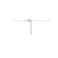vDam Ketting Hartje 41cm + 4 Cm Zilver Gerhodineerd 1340541cm  41cm