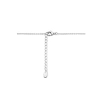 vDam Ketting Hartjes 40cm + 4 Cm Zilver Gerhodineerd 1336592  40cm