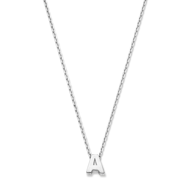 vDam Ketting Letter Zilver Gerhodineerd 1330110