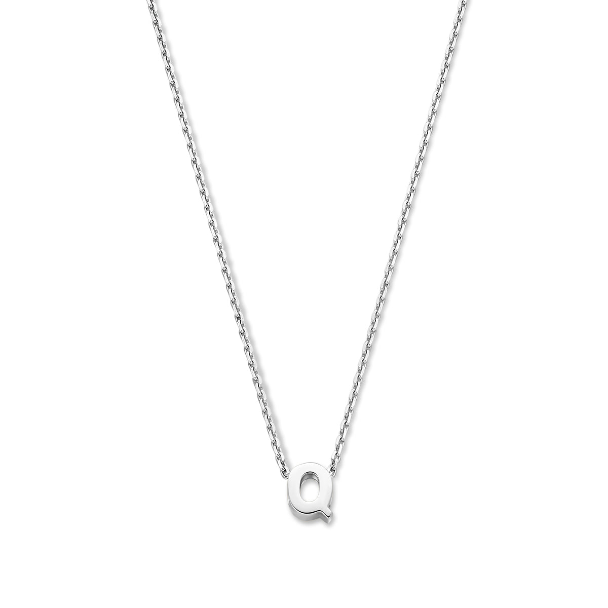vDam Ketting Letter Zilver Gerhodineerd 1330126
