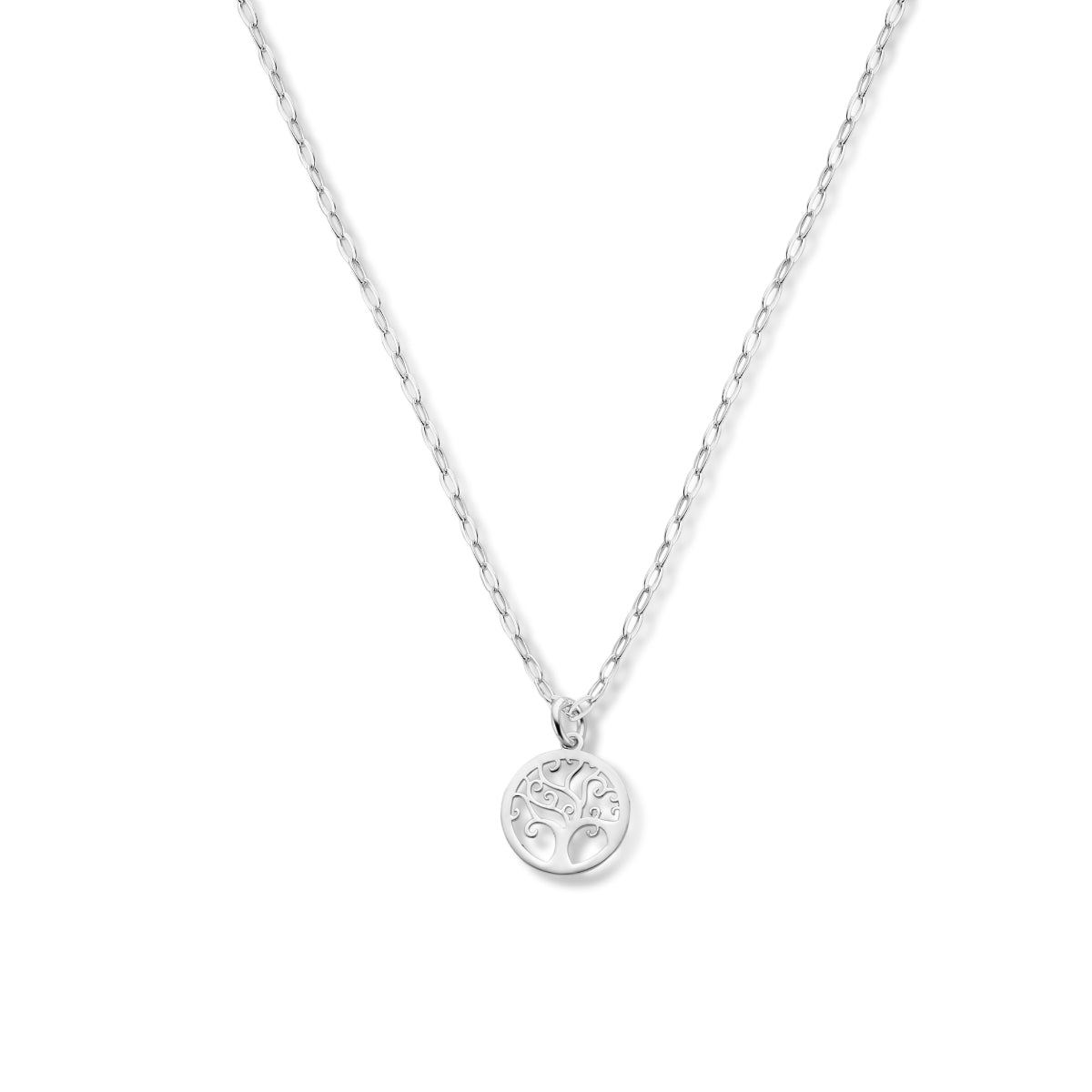 vDam Ketting Levensboom 41 + 4 Cm Zilver Gerhodineerd 1336370