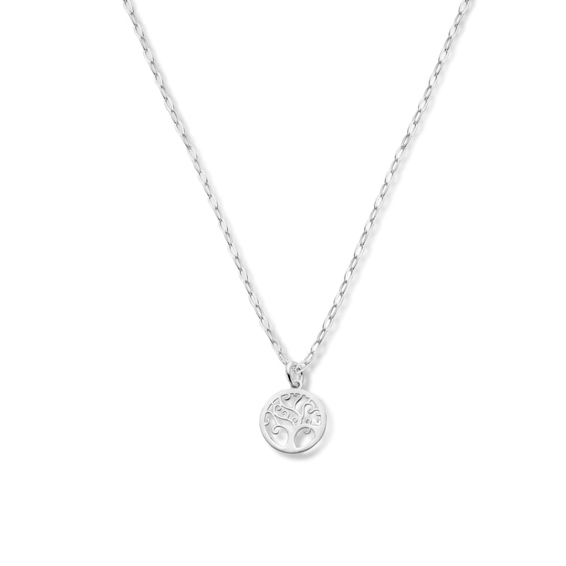 vDam Ketting Levensboom 41 + 4 Cm Zilver Gerhodineerd 1336370