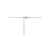 vDam Ketting Met Geboortesteen Zirkonia 41cm + 4 Cm Zilver Gerhodineerd 1335930  41cm