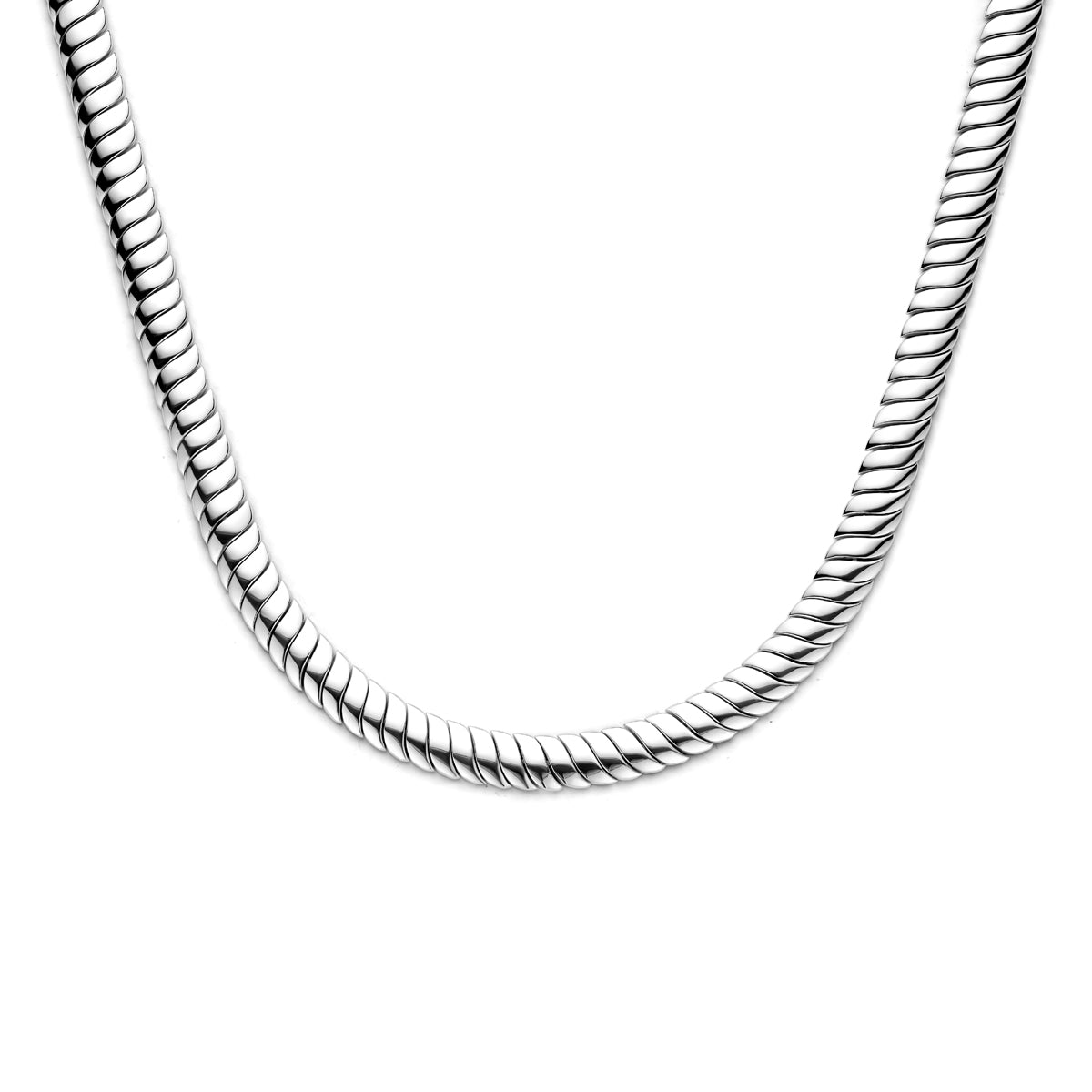 vDam Ketting Omega 9 Mm 45 Cm Zilver Gerhodineerd 1341635