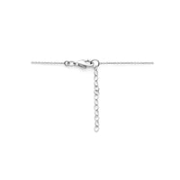 vDam Ketting Paard 36cm + 3 Cm Zilver Gerhodineerd 1334302  36cm