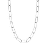 vDam Ketting Paperclip 10,8 Mm 49 Cm Zilver Gerhodineerd 1338258