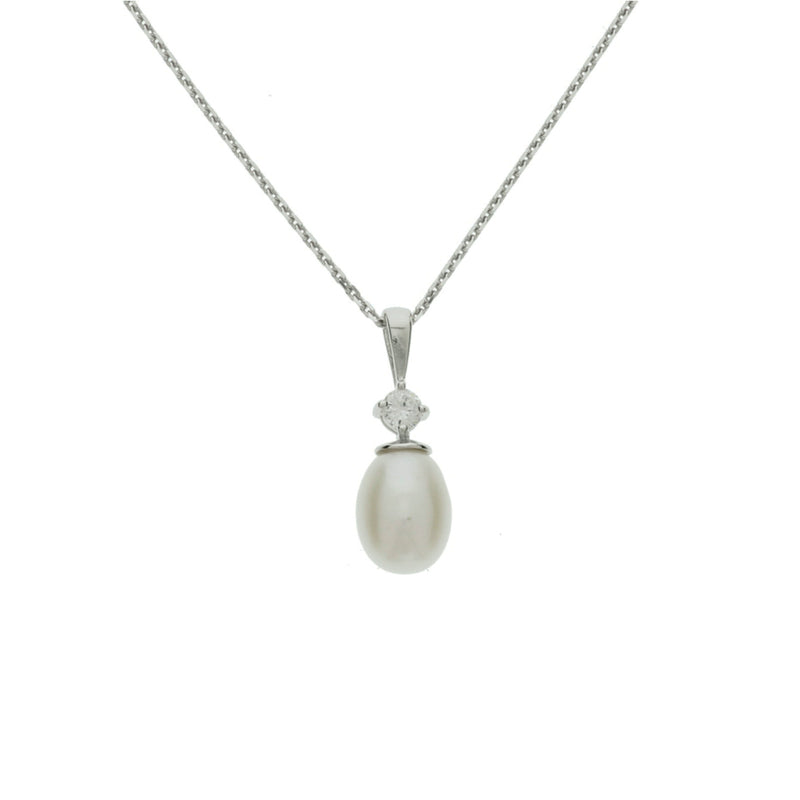 vDam Ketting Parel 41 + 4 Cm Zilver Gerhodineerd 1329795